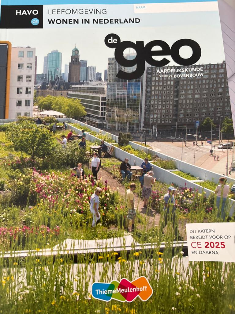 De Geo HAVO Leefomgeving Wonen in Nederland Aardrijkskunde, Ophalen of Verzenden, Gamma, Zo goed als nieuw, Overige niveaus