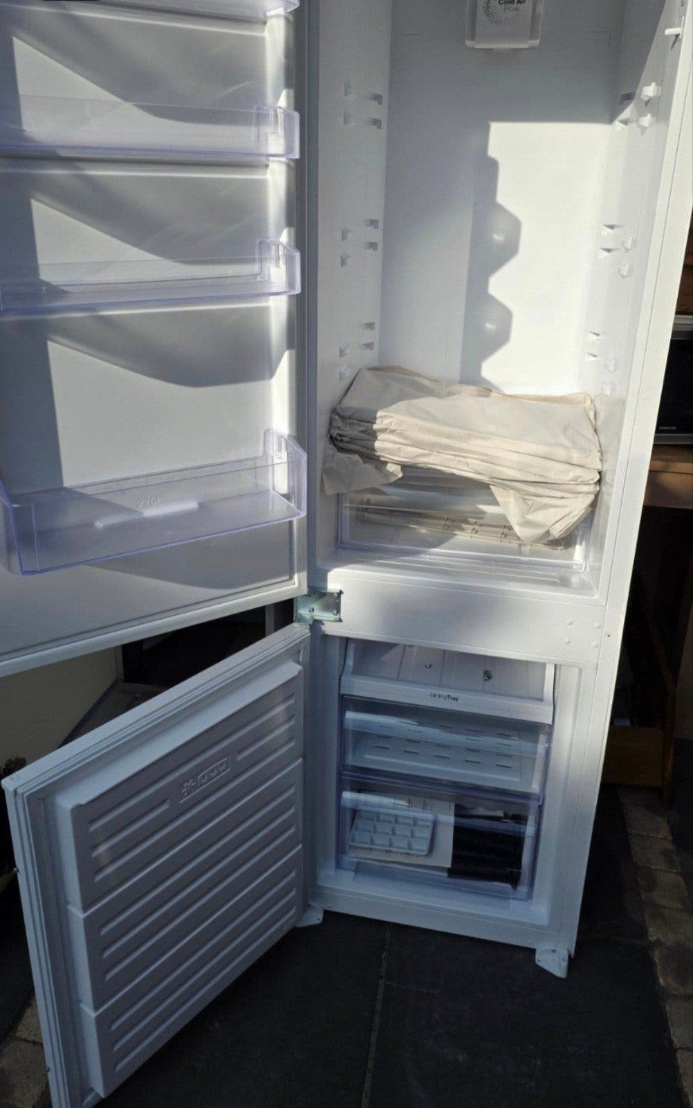 Inventum Inbouw Koel/Vriescombinatie, Ophalen, Gebruikt, 200 liter of meer, Met aparte vriezer