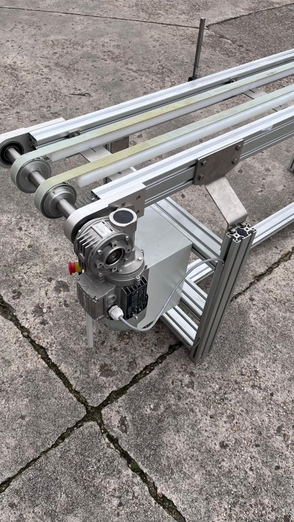 Industriële transportband, conveyor, Ophalen, Gebruikt
