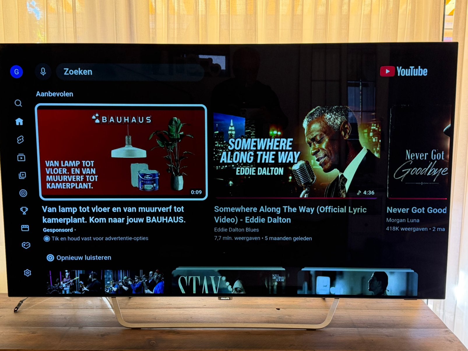 Televisie Philips oled 65 inch zwart