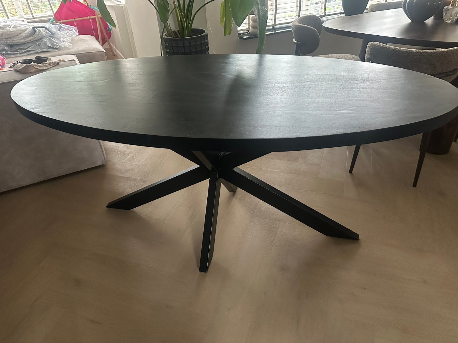 Eettafel te koop, Ophalen, Gebruikt, 50 tot 100 cm, 150 tot 200 cm