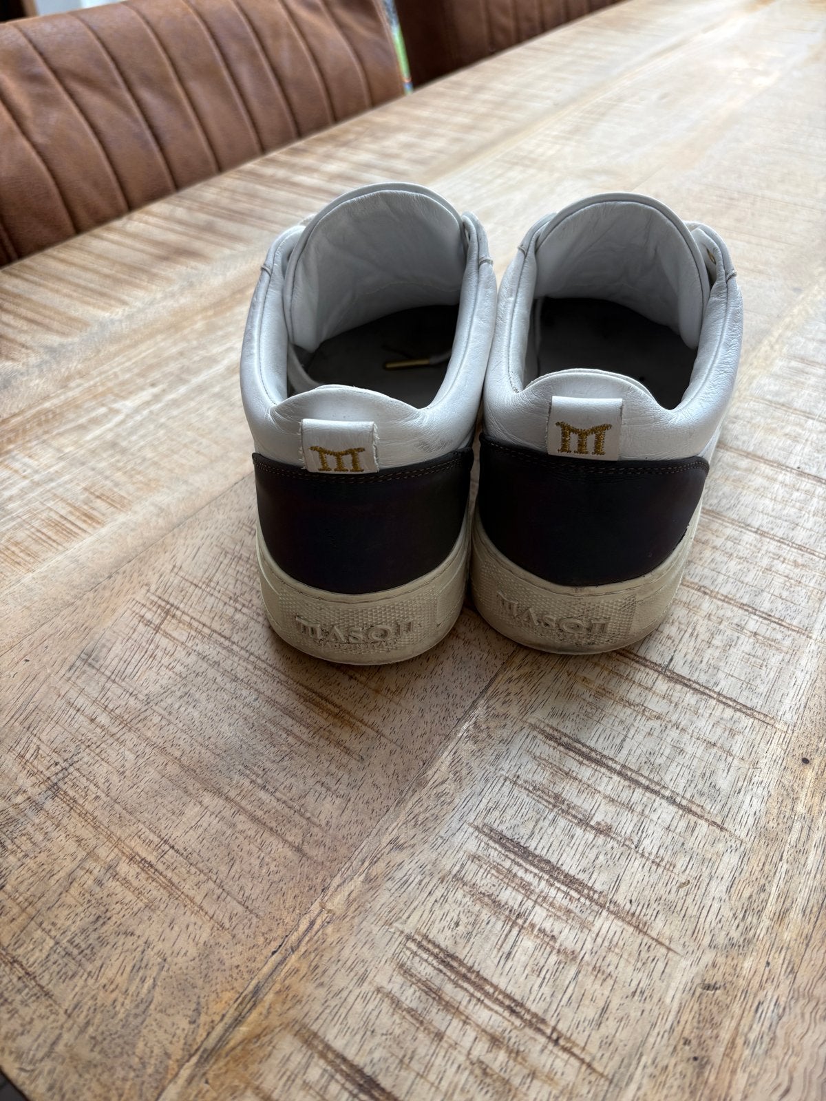 Mason Garments Sneakers Maat 40, Ophalen of Verzenden, Gedragen, Wit, Sneakers of Gympen