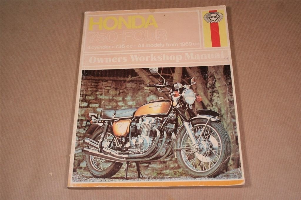 Honda 750 Fours — Haynes Handboek Motor [1974], Ophalen of Verzenden, Honda
