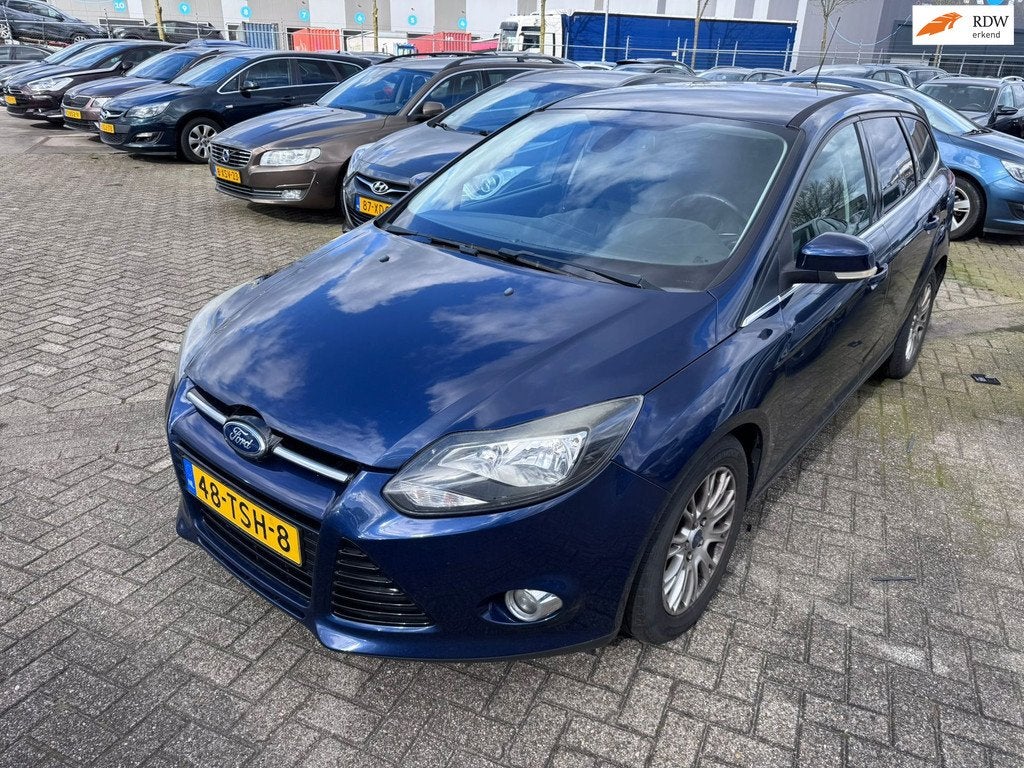 Ford Focus Wagon 1.6 EcoBoost Titanium, Auto's, Ford, 1258 kg, Gebruikt, 4 cilinders, 150 pk