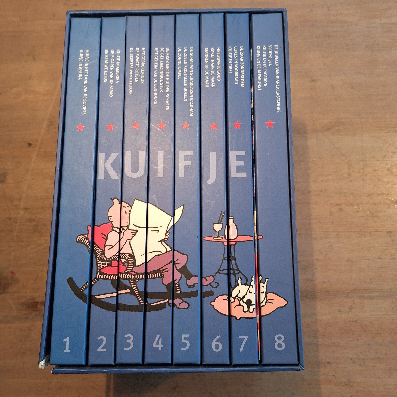 De Avonturen van Kuifje - Complete Reeks (8 bundels), Boeken, Stripboeken, Complete serie of reeks, Ophalen of Verzenden, Zo goed als nieuw