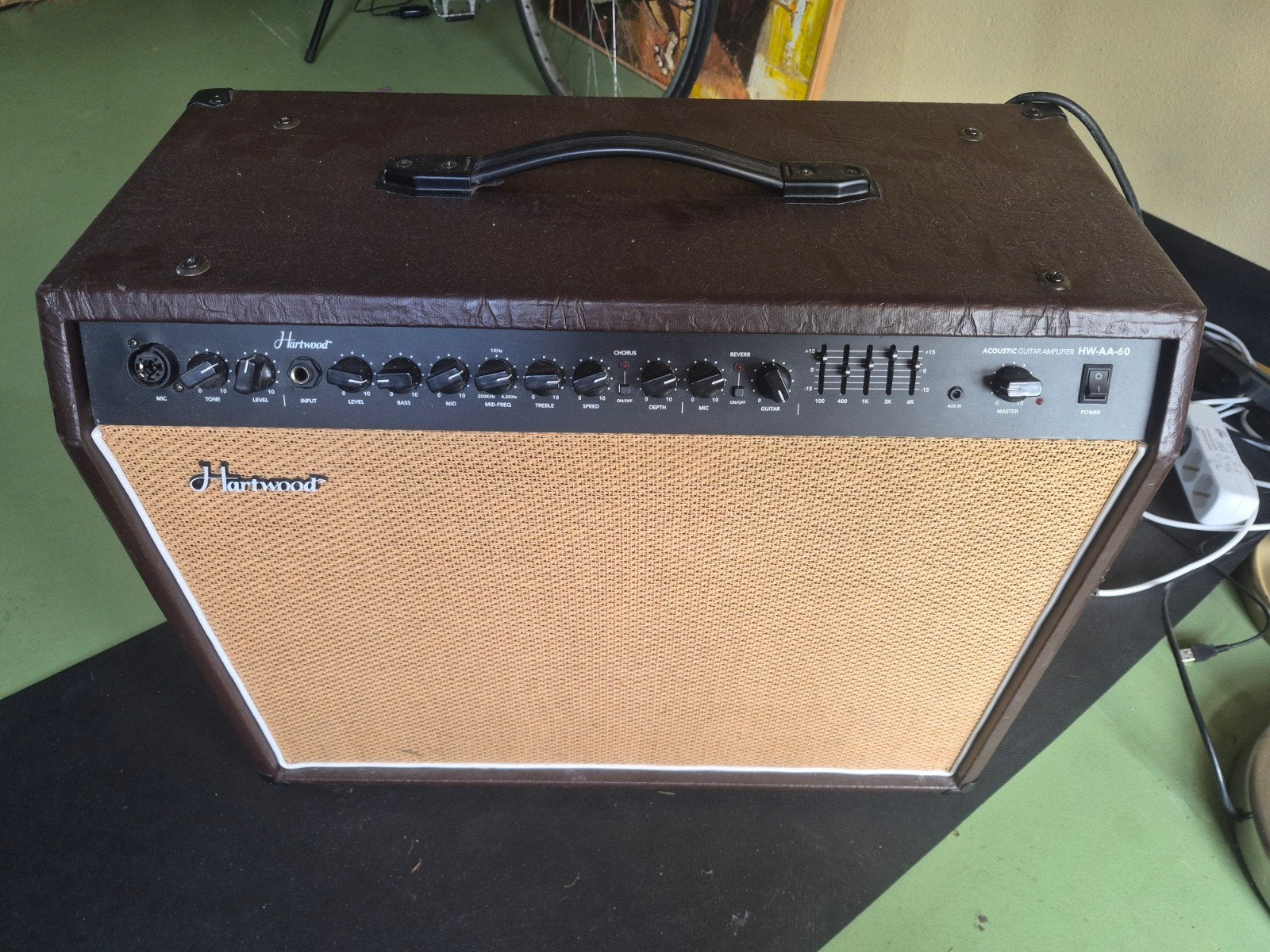 Hartwood HW-AA-60 Akoestische Gitaarversterker, Ophalen, Gebruikt, Gitaar, Minder dan 50 watt