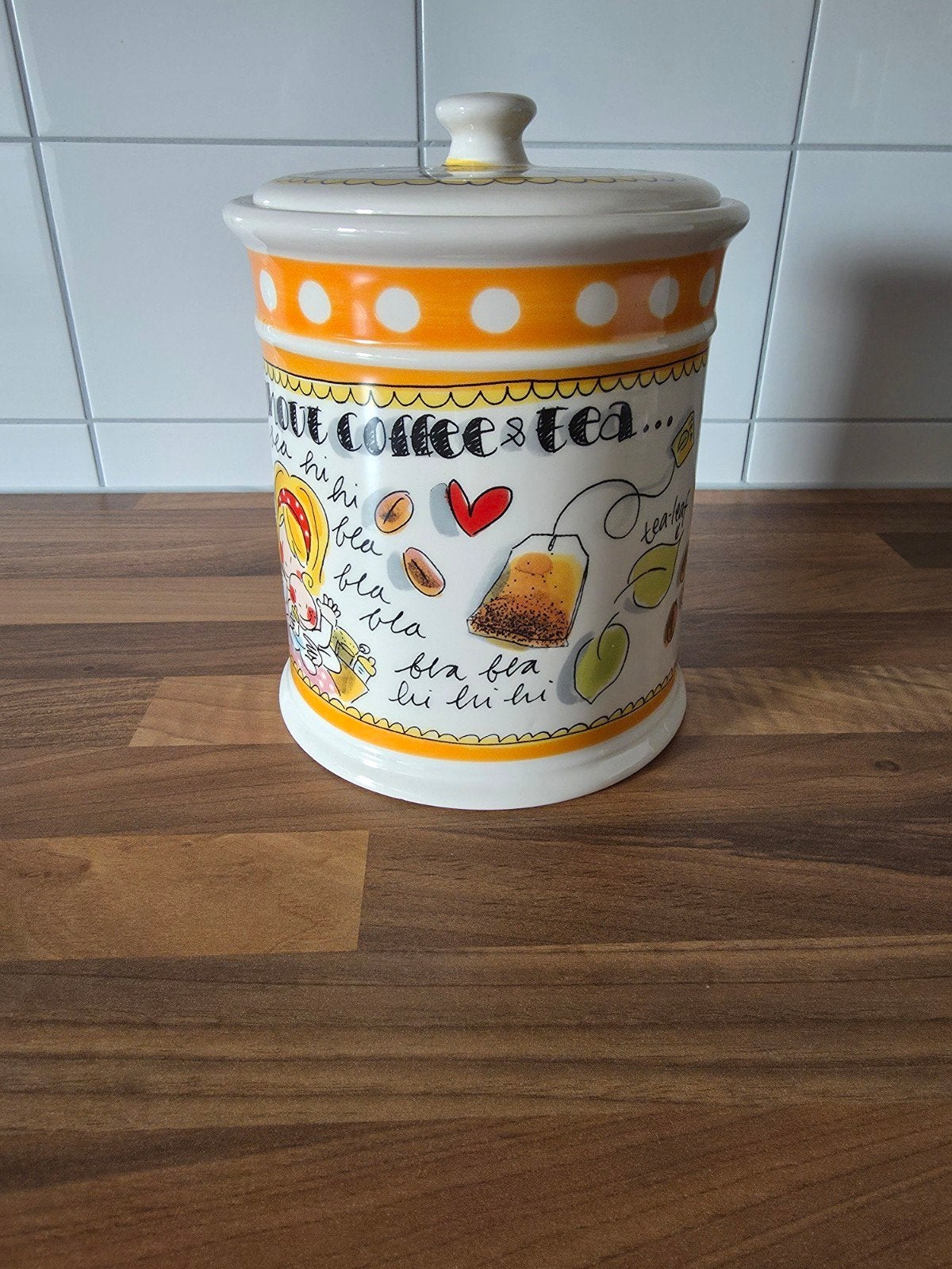 Koffiepot van blond amsterdam, Ophalen, Overige materialen, Pot, Bus of Blik
