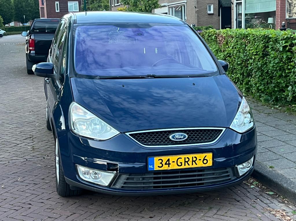 Ford Galaxy 2.0 16V 107KW 2008 Blauw 7 pers, Voorwielaandrijving, 145 pk, 4 cilinders, Blauw