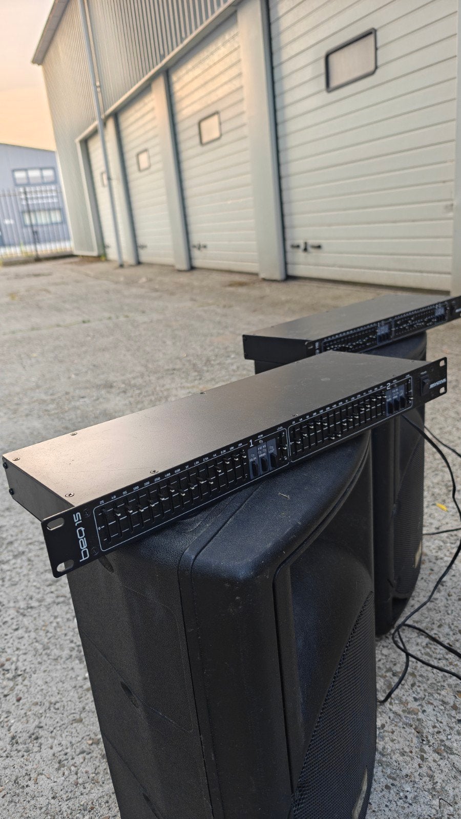JB Systems BEQ 15 Equalizer - 2x 15-bands, Ophalen, Zo goed als nieuw, 20 kanalen of meer