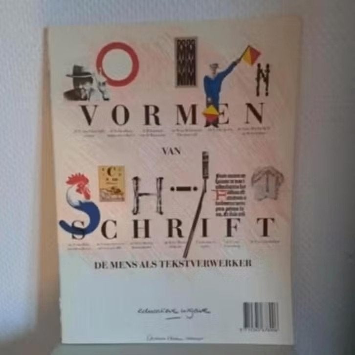 VORMEN VAN SCHRIFT / De mens als tekstverwerker, Ophalen of Verzenden, Zo goed als nieuw
