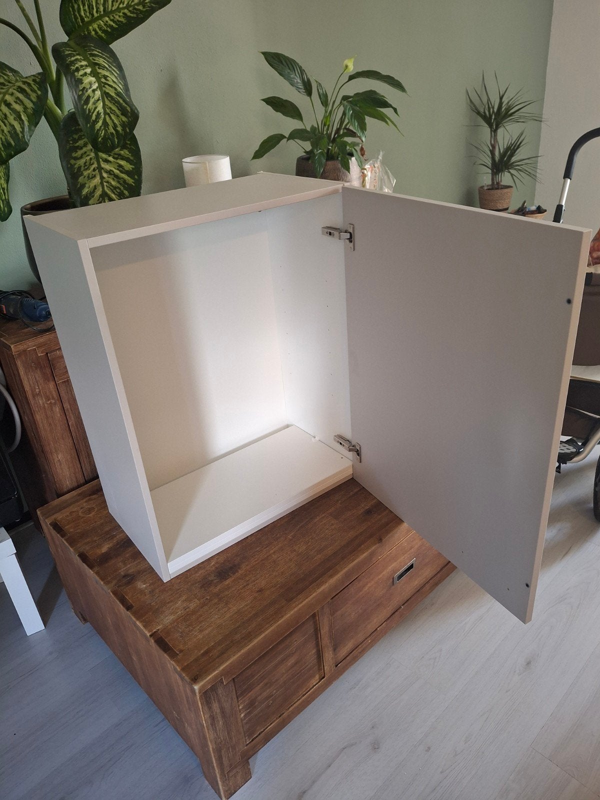 Nieuwe Keller Keuken Bovenkast - Leem, Ophalen, Wit, Nieuw, 50 tot 100 cm