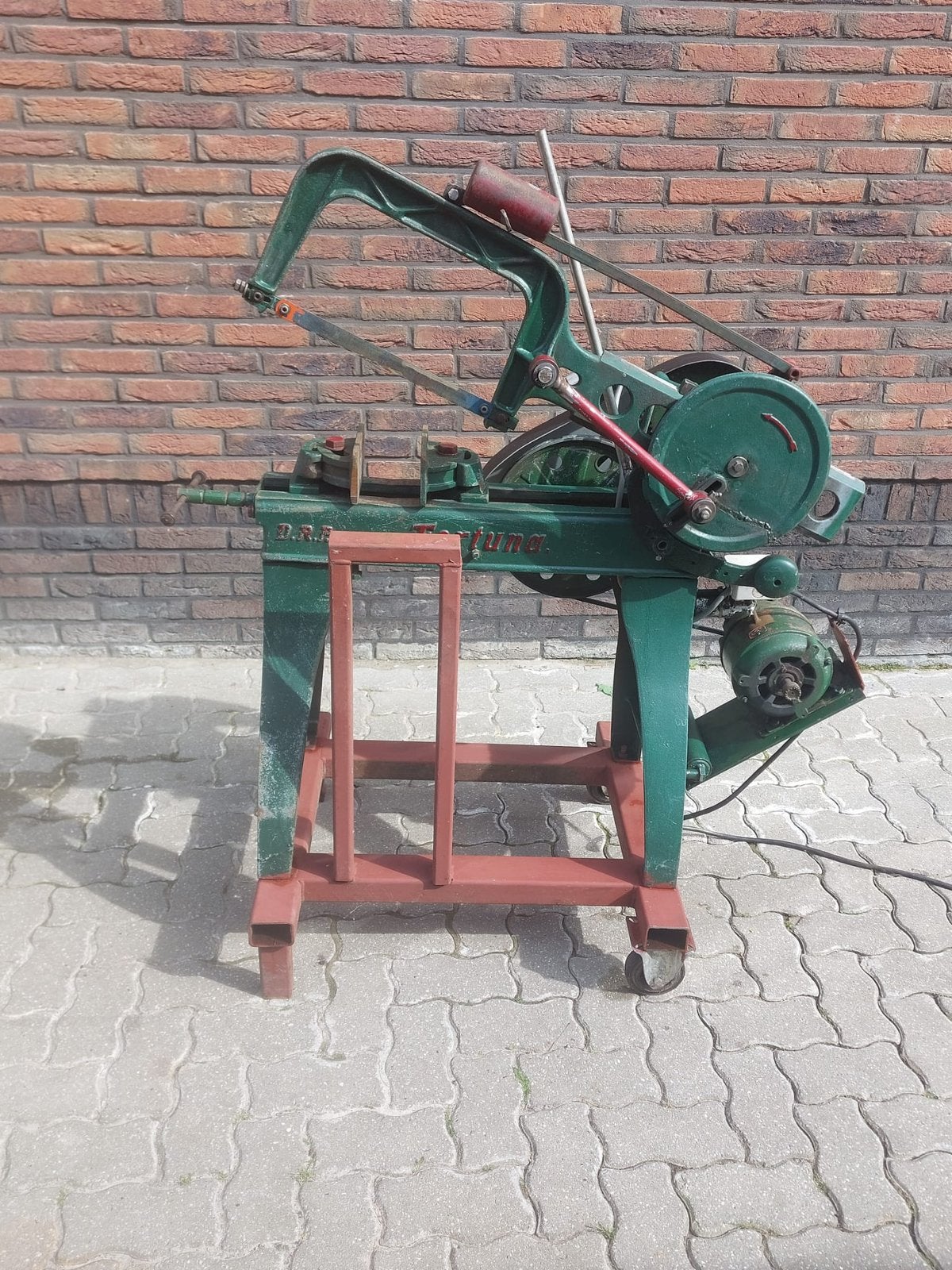 Machine beugel zaag, Ophalen, Gebruikt