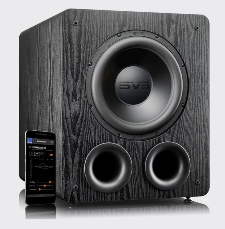 EP:Apollo SVS PB2000PRO ash subwoofer OPEN DOOS MODEL, Audio, Tv en Foto, Luidsprekers, Zo goed als nieuw, Subwoofer, 120 watt of meer