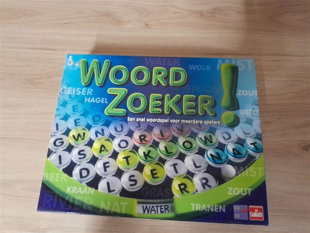 woordzoeker! Goliath - s1210, Hobby en Vrije tijd, Gezelschapsspellen | Bordspellen, Verzenden, Zo goed als nieuw