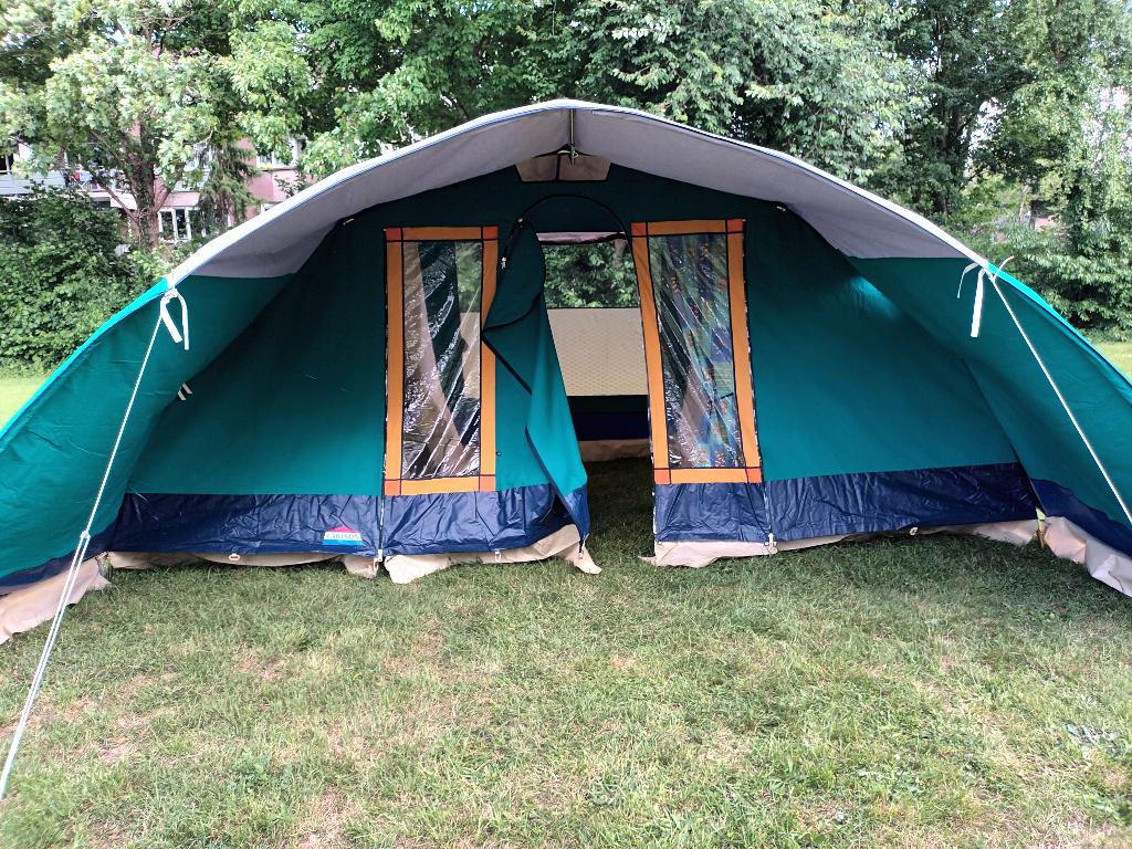 Cabanon Latitude katoenen 4 persoons tent, Ophalen, Zo goed als nieuw, Tot en met 4