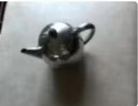 Thee potje dubbelwandig zilver H 20 Br 15 cm,metaal, Ophalen of Verzenden, Zo goed als nieuw, Metaal, Theepot