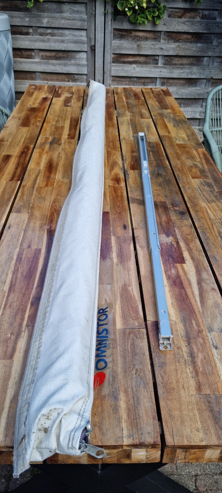 Zakluifel Omnistor voor caravan - 210 cm (1 stok defect), Ophalen, Gebruikt