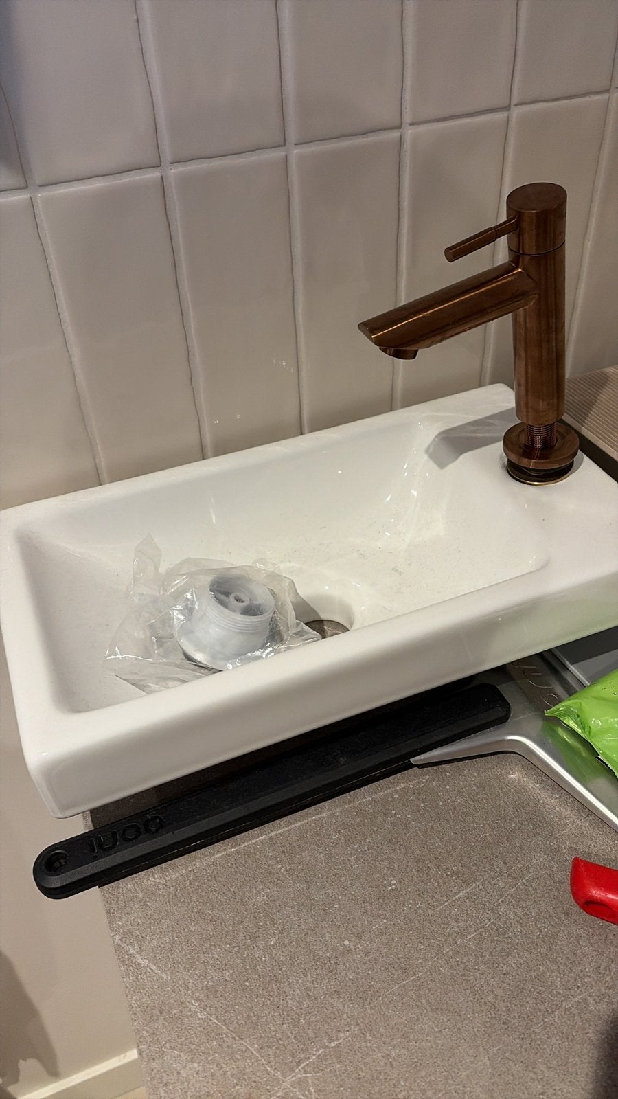 Nieuw wc meubel met kraan en wasbak, Doe-het-zelf en Verbouw, Sanitair, Ophalen, Nieuw, Wastafel