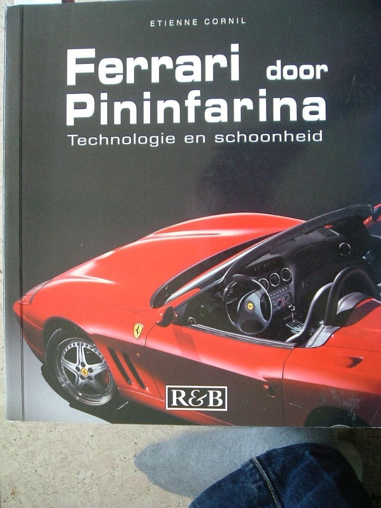 Ferrari door Pinifarina. Technologie en schoonheid., Ophalen of Verzenden, Ferrari, E. Cornil, Zo goed als nieuw