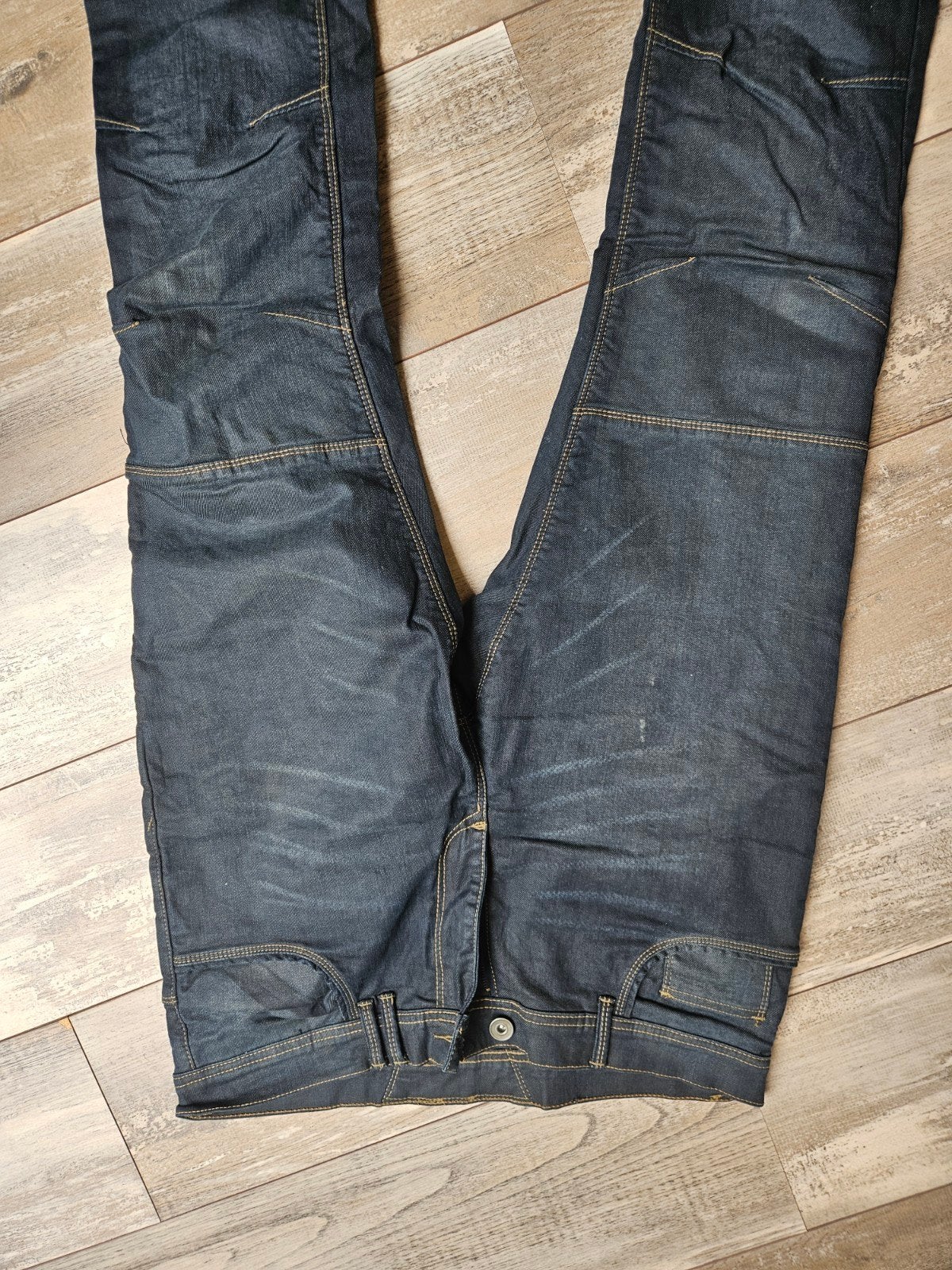 Motorjeans met speciale bescherming - 2x gedragen, Ophalen of Verzenden