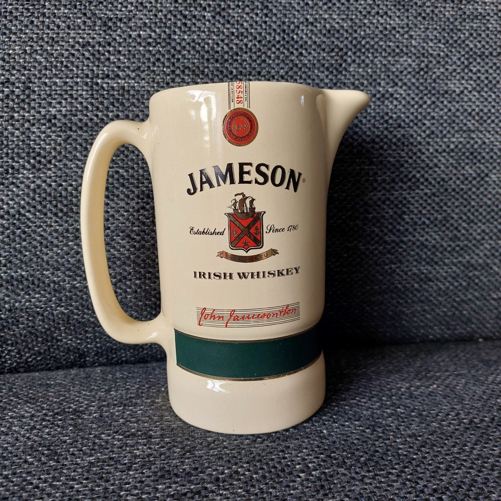 Vintage Jameson Irish Whiskey Kruik - Eastgate England, Ophalen of Verzenden
