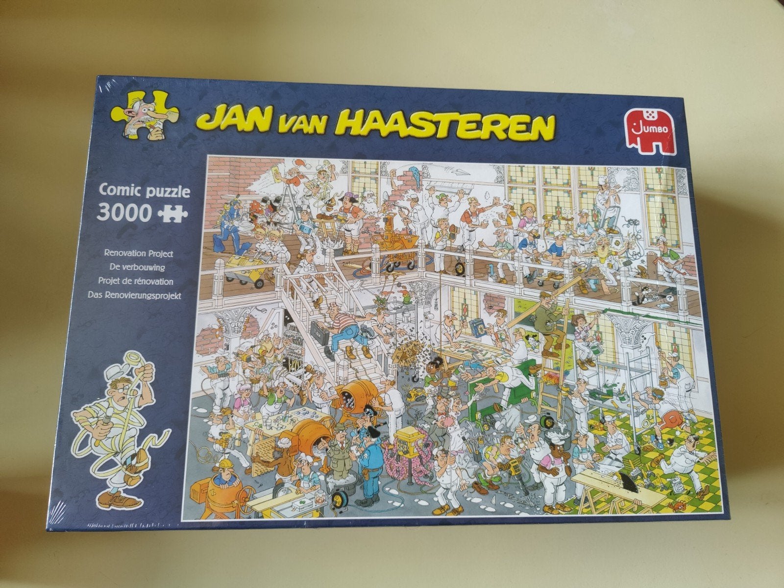 Jan van Haasteren 3000, 2000, 2x 1000 en 1000 nieuw in seal, Ophalen of Verzenden, 500 t/m 1500 stukjes, Nieuw, Legpuzzel