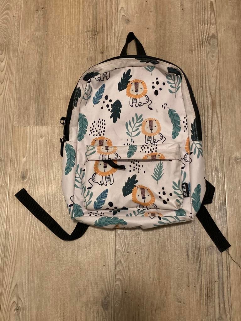Kinderrugtas Rebel leeuwenprint, 30 tot 45 cm, Ophalen, Overige merken, Minder dan 25 cm
