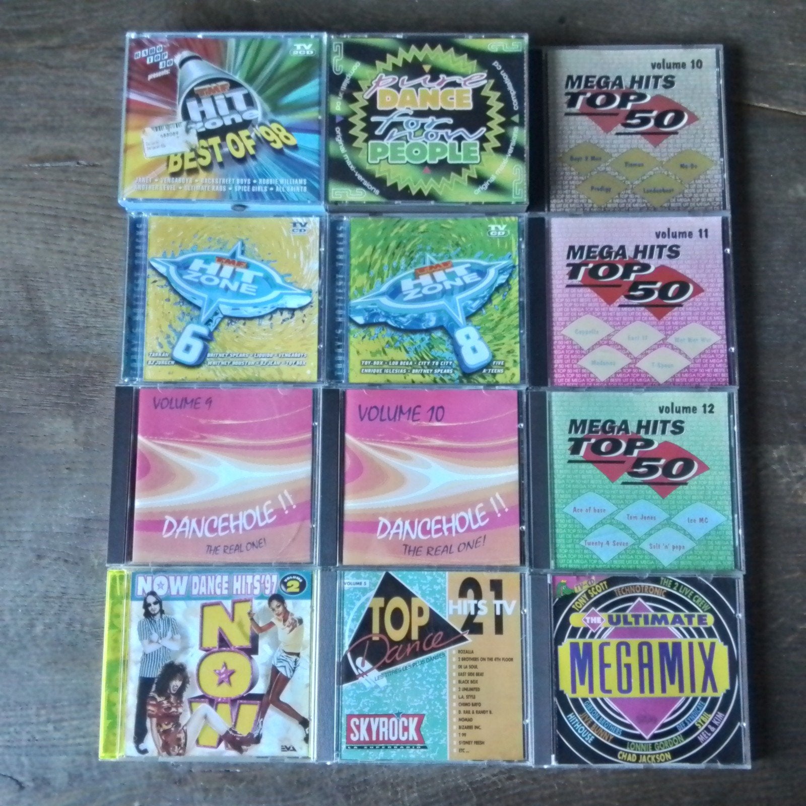 Grote collectie dance en hitzone cd's (12 stuks), Ophalen of Verzenden, Zo goed als nieuw, Disco