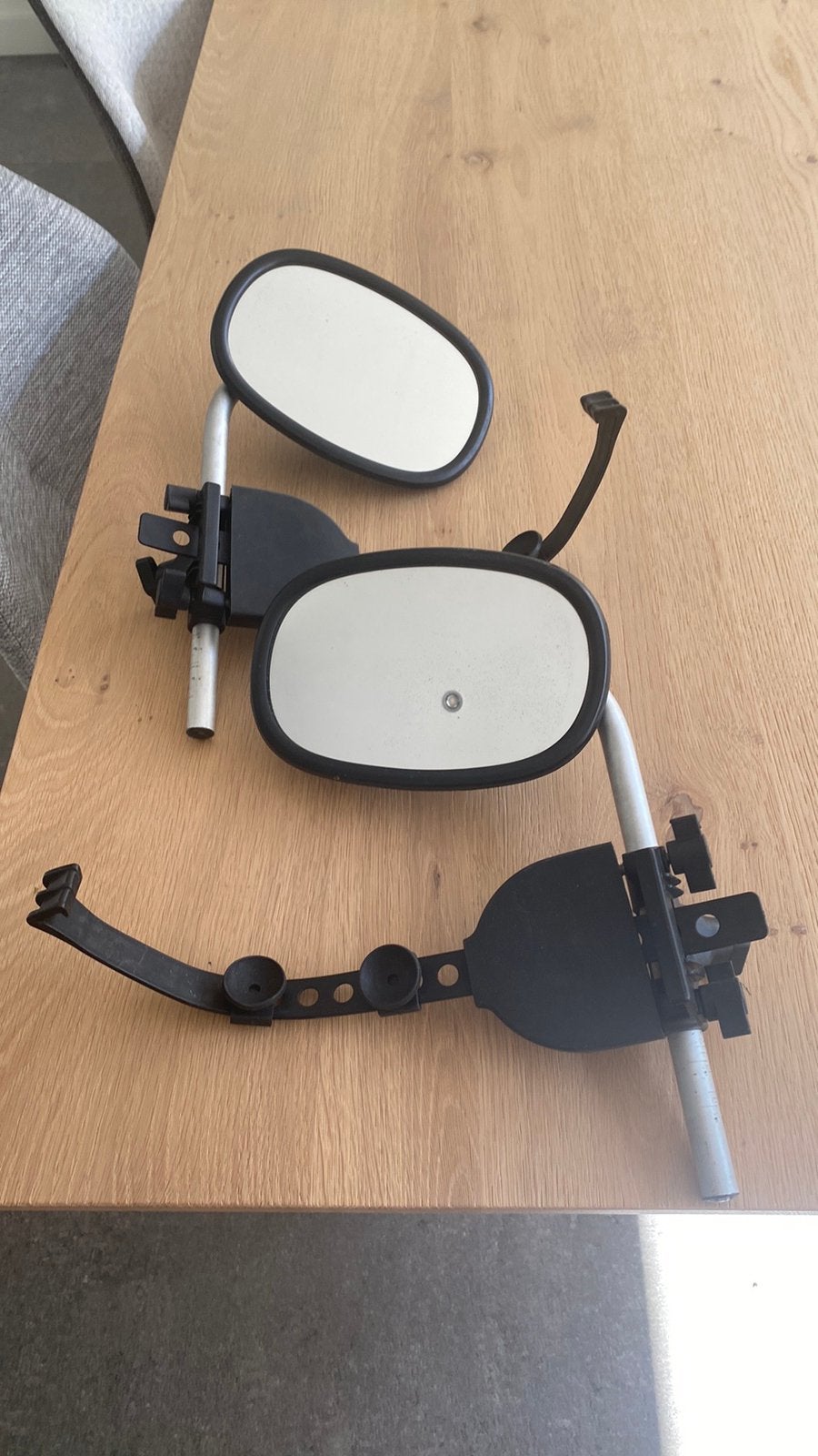 Opzetspiegels caravan voor o.a nissan qashqai, Caravans en Kamperen, Caravan accessoires, Ophalen of Verzenden, Gebruikt