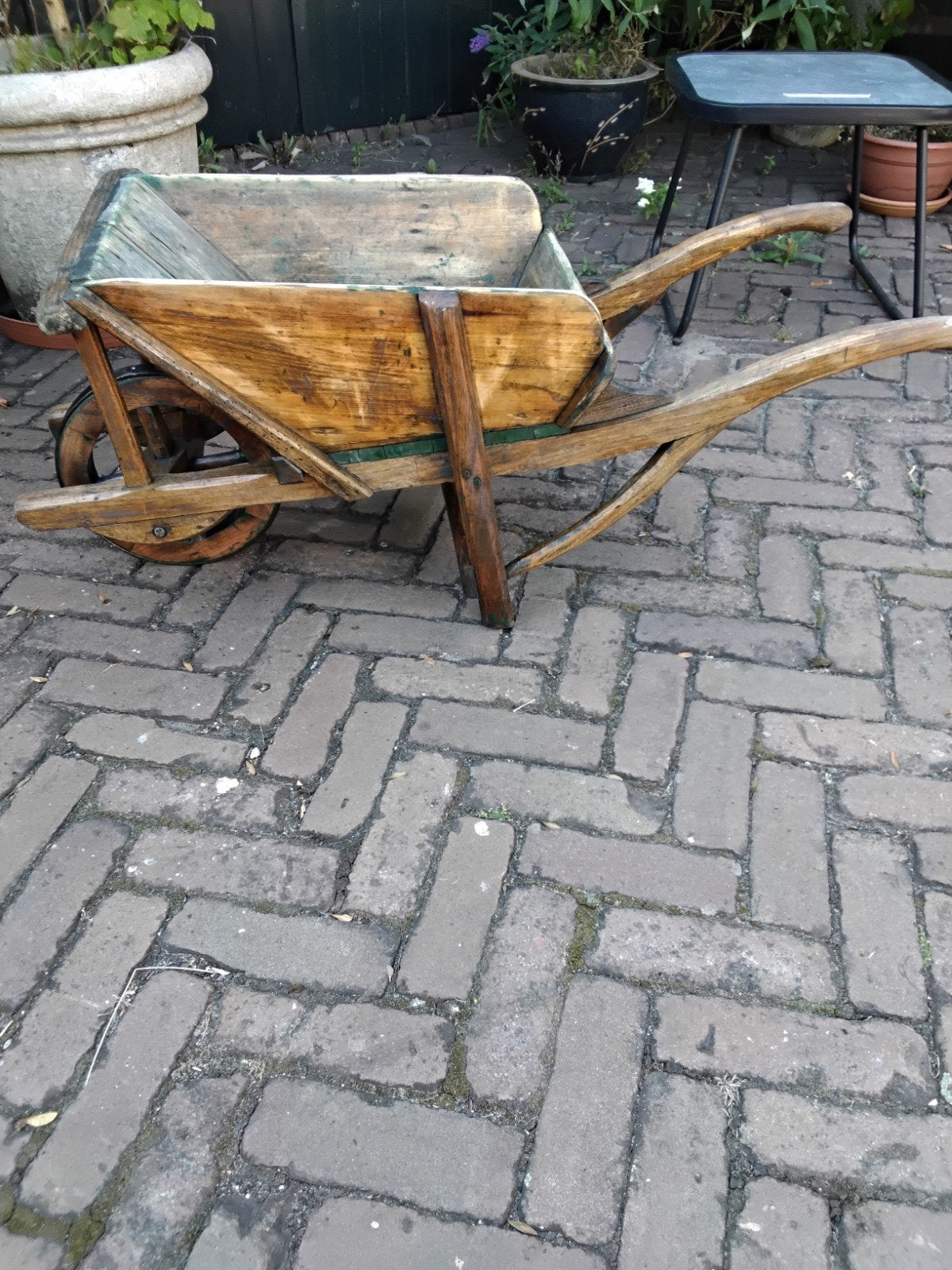 antieke kruiwagen, Ophalen, Gebruikt, Overige merken