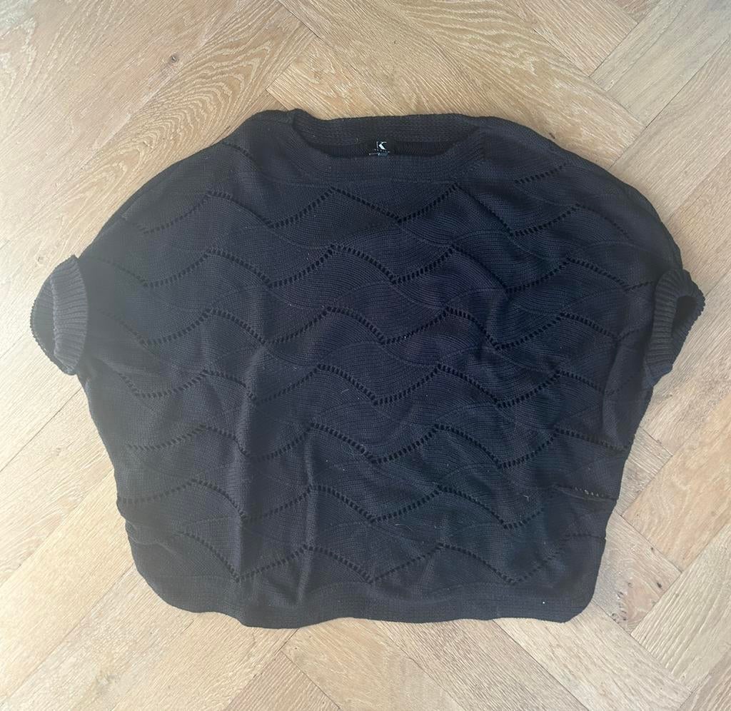 K-Design dames zwarte pull maat 2 (M/L), Dieren en Toebehoren, Ophalen of Verzenden, Zo goed als nieuw