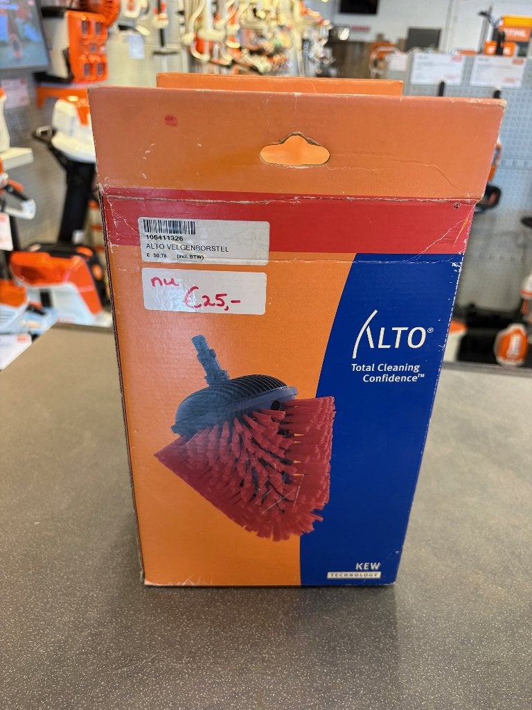 Alto velgenreinigingsborstel passend op Stihl machine nieuw, Stihl, Mertstraat 5, Nieuw, Verkoop@teeuwentuinmachines.nl