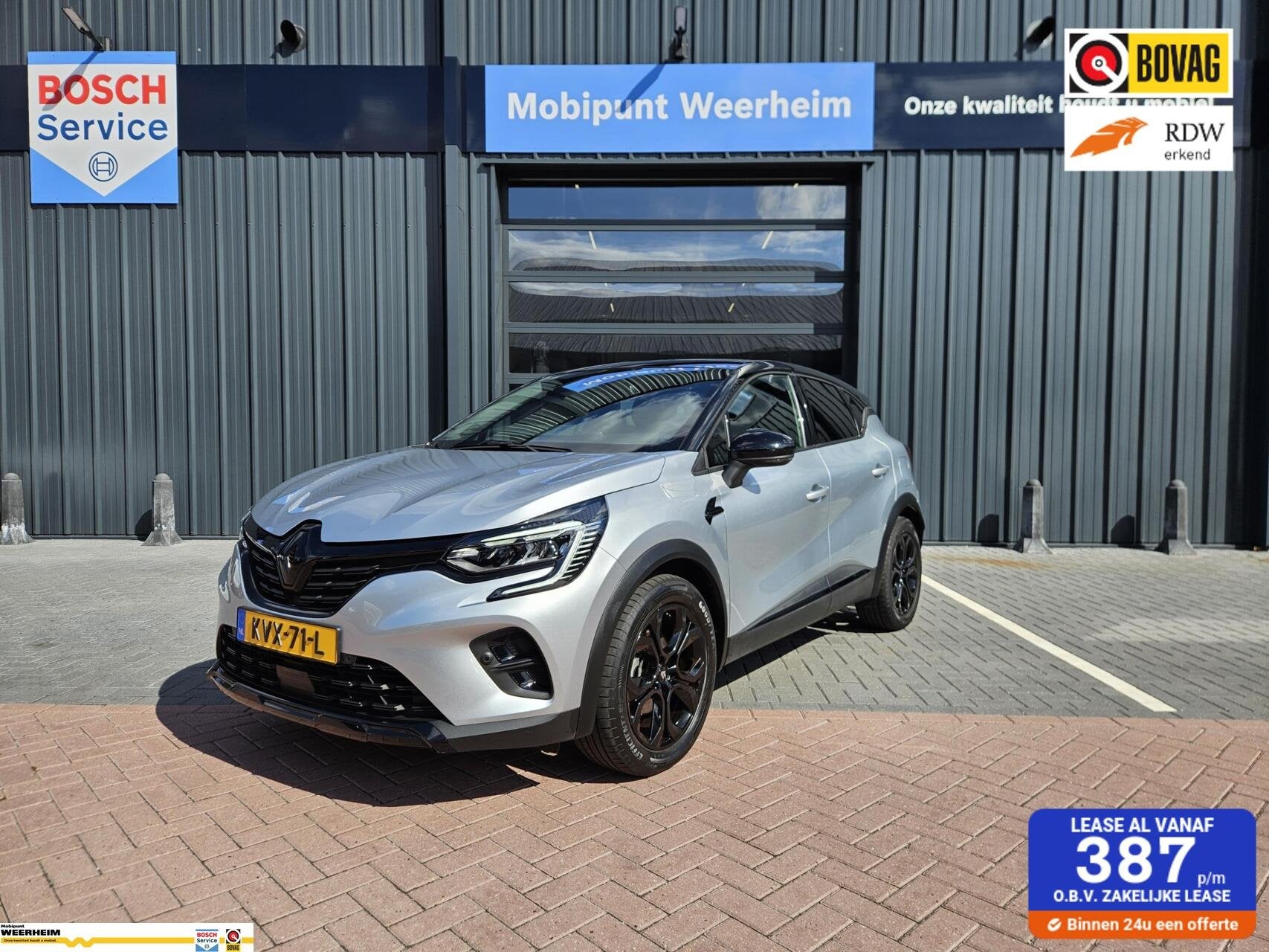 Renault Captur 1.6 E-Tech PHEV 160 RIVE GAUCHE PANODAK!, Auto's, 12 maanden, 77 km/l, Gebruikt, Bedrijf