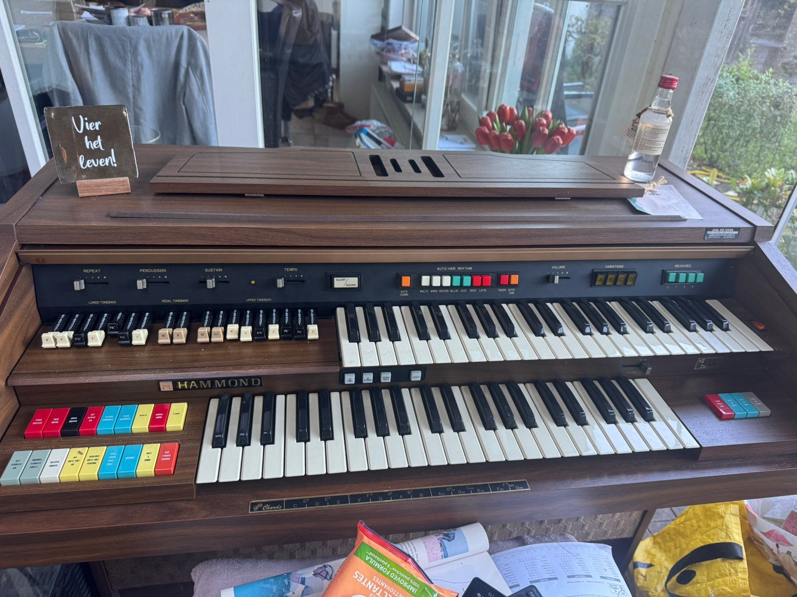 Hammond Lelsie Orgel, Muziek en Instrumenten, Ophalen, Gebruikt, 2 klavieren, Orgel