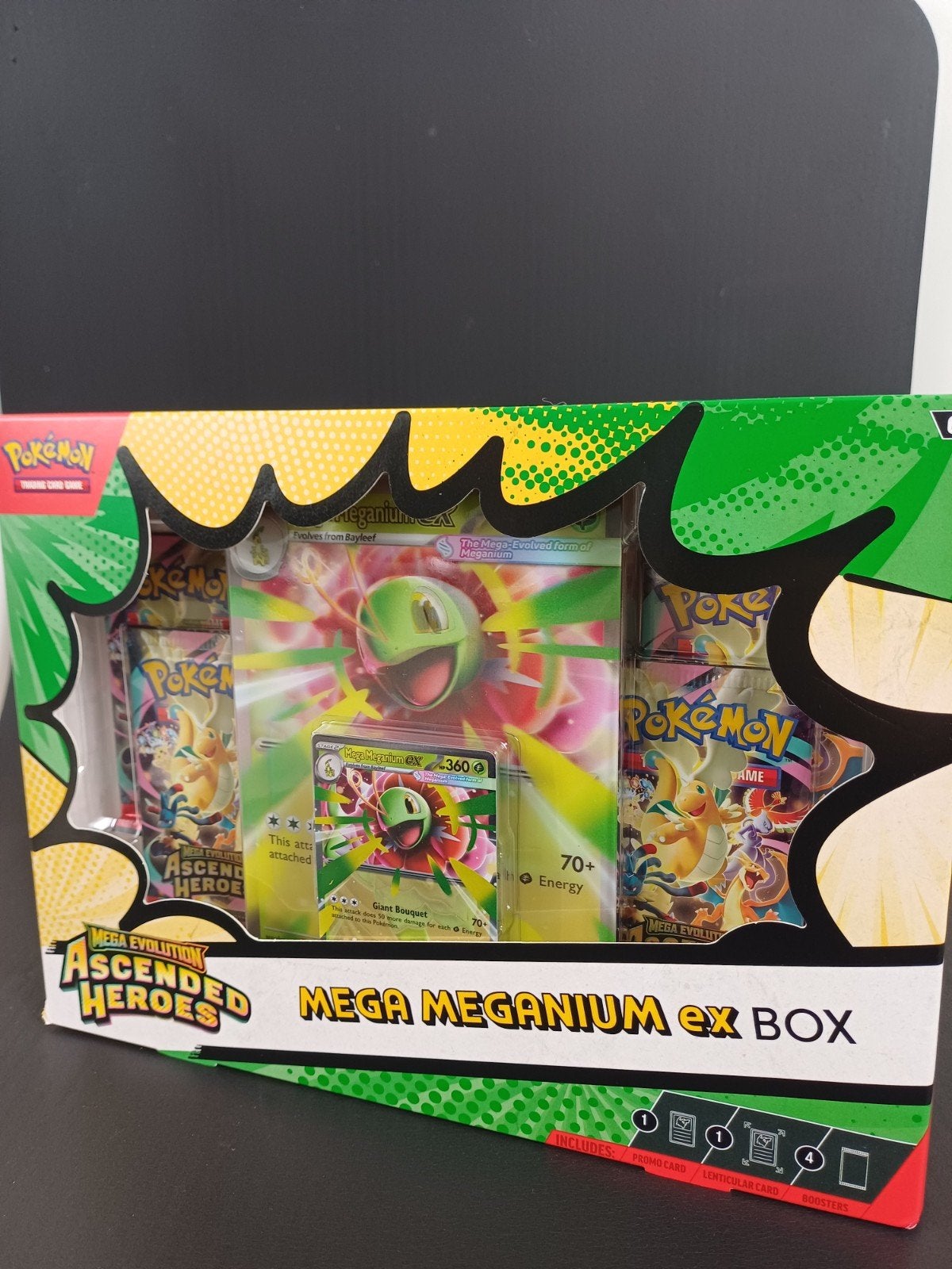 Pokémon Mega Meganium EX Box - Ascended Heroes, Ophalen of Verzenden, Nieuw, Overige typen, Foil