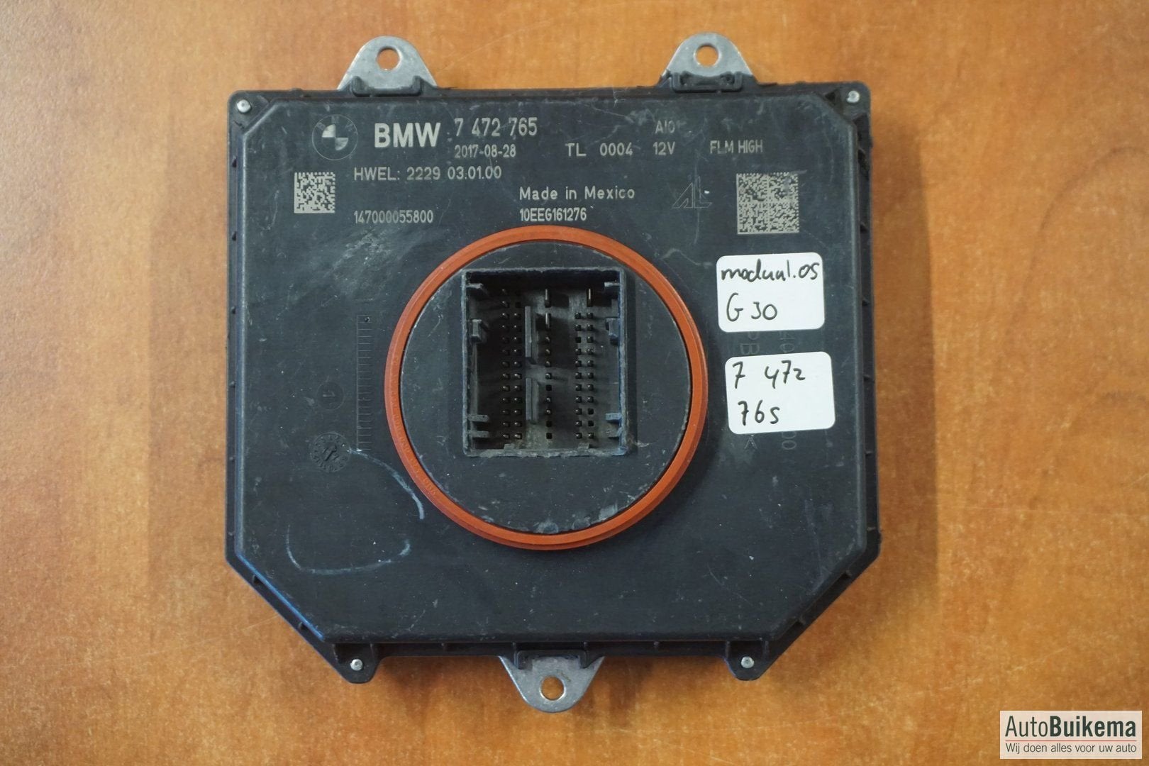 Origineel BMW 5 Serie G30 koplamp module Led, Gebruikt, -, -, Ophalen of Verzenden