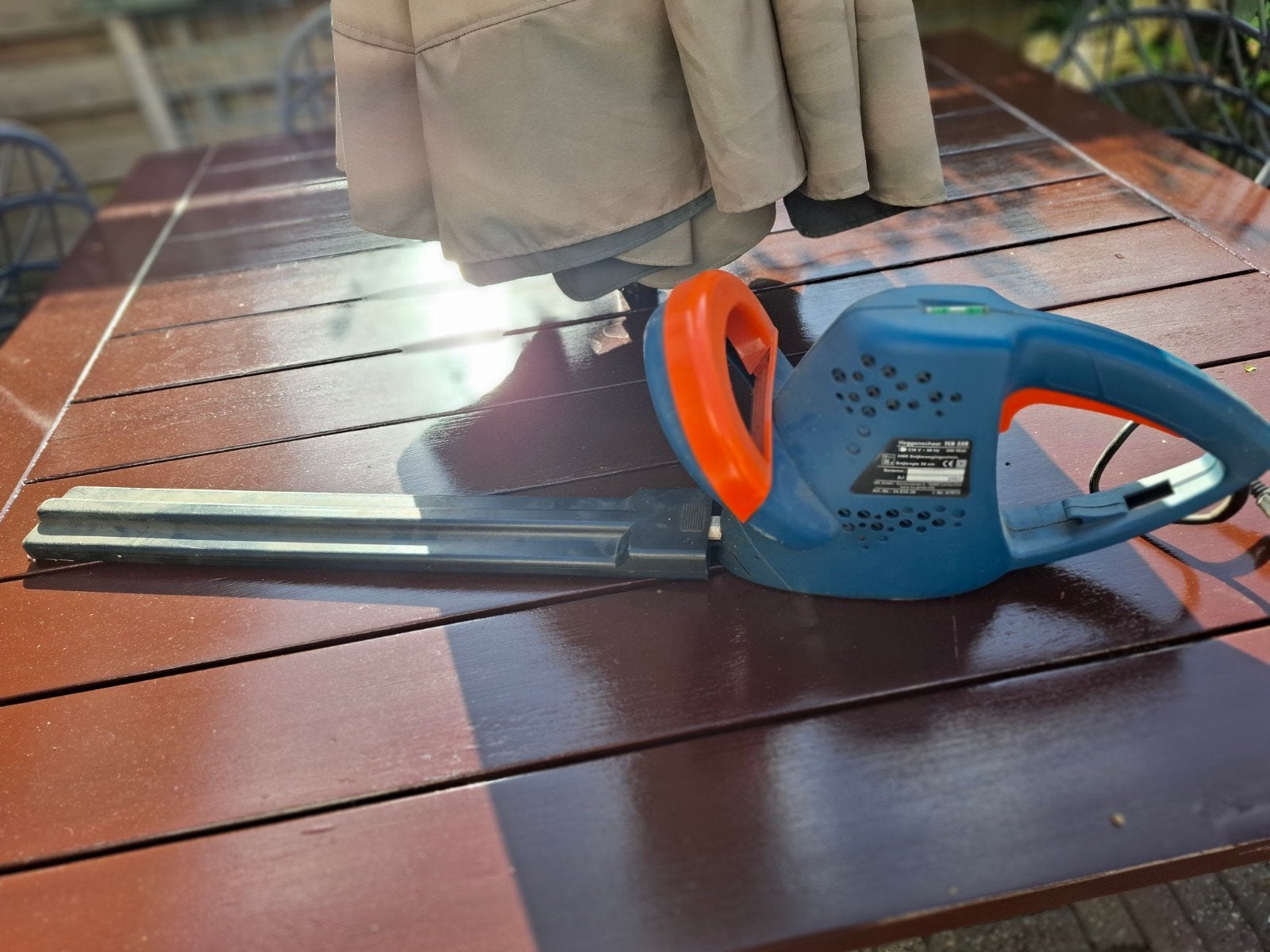 Elektrische heggenschaar - TCH 550, Tuin en Terras, Heggenscharen, Ophalen, Gebruikt, Elektrisch, TCH