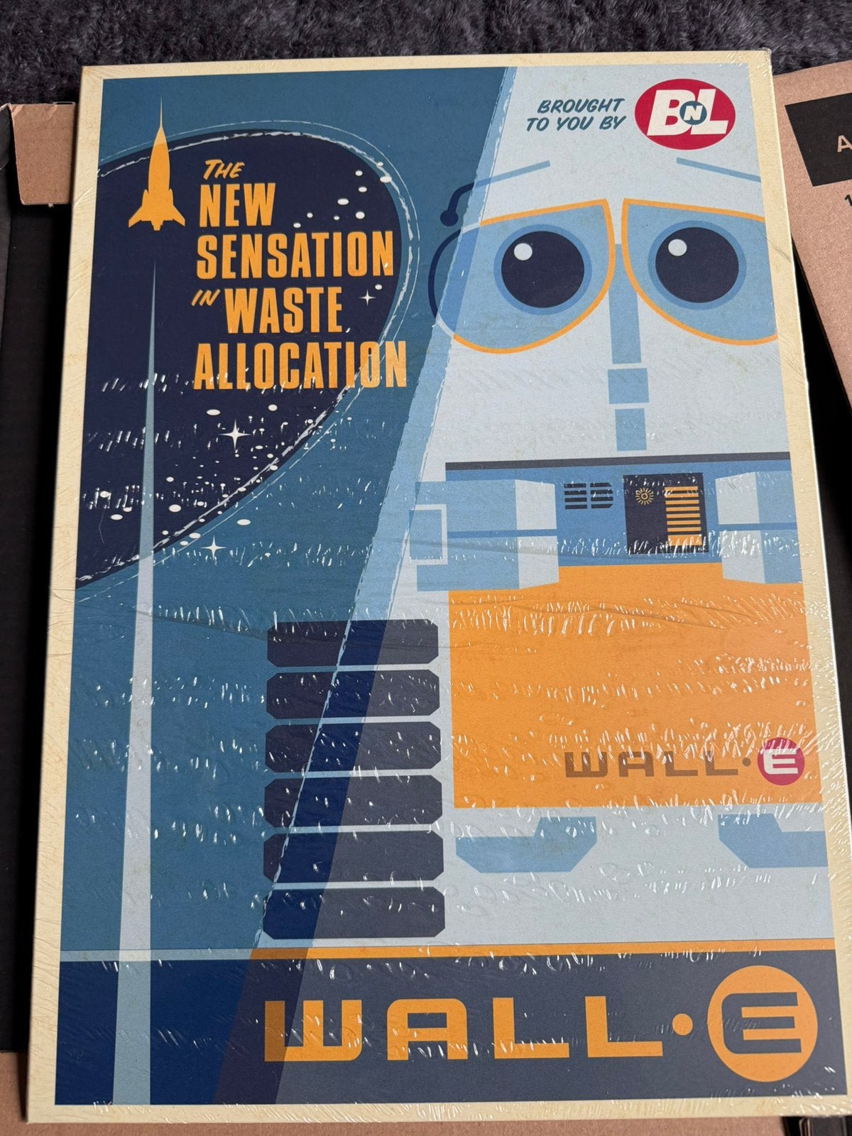 Displate wall-e nieuw, Rechthoekig Staand, Nieuw, Ophalen of Verzenden, A1 t/m A3