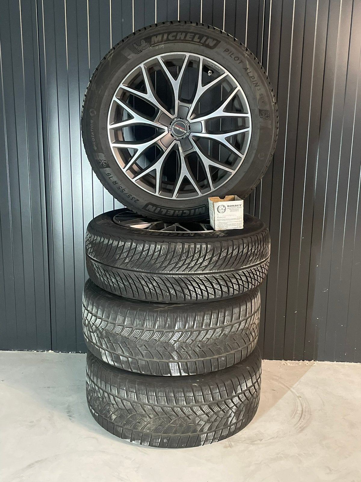 5-spaaks Y-design 19”  borbet 5x112, Ophalen
