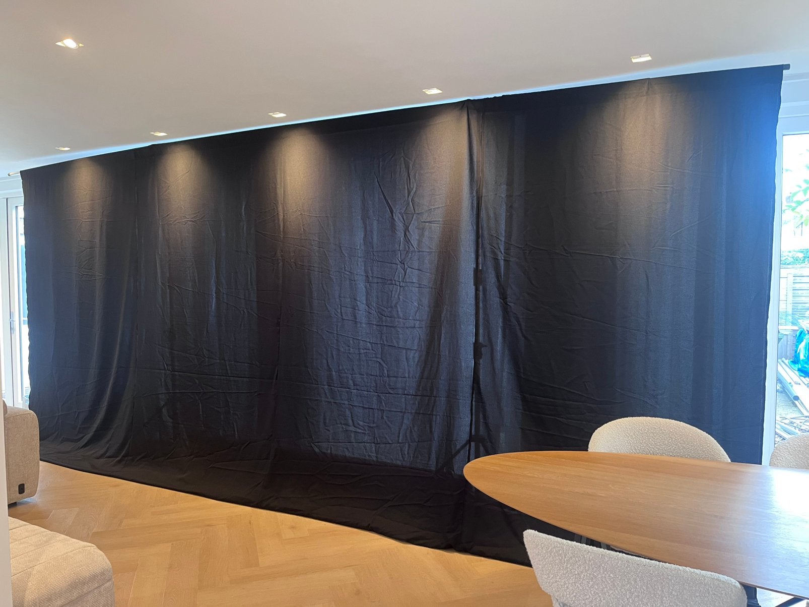 Backdrop 6x3m DIY, Ophalen, Zo goed als nieuw