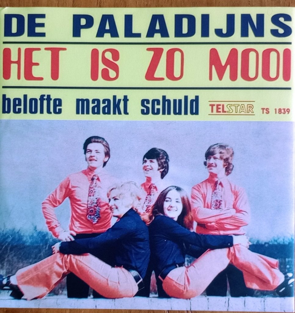 De Paladijns – Het Is Zo Mooi, Cd's en Dvd's, Vinyl Singles, 7 inch, Ophalen of Verzenden, Beschermende buitenhoes, Nieuw in verpakking