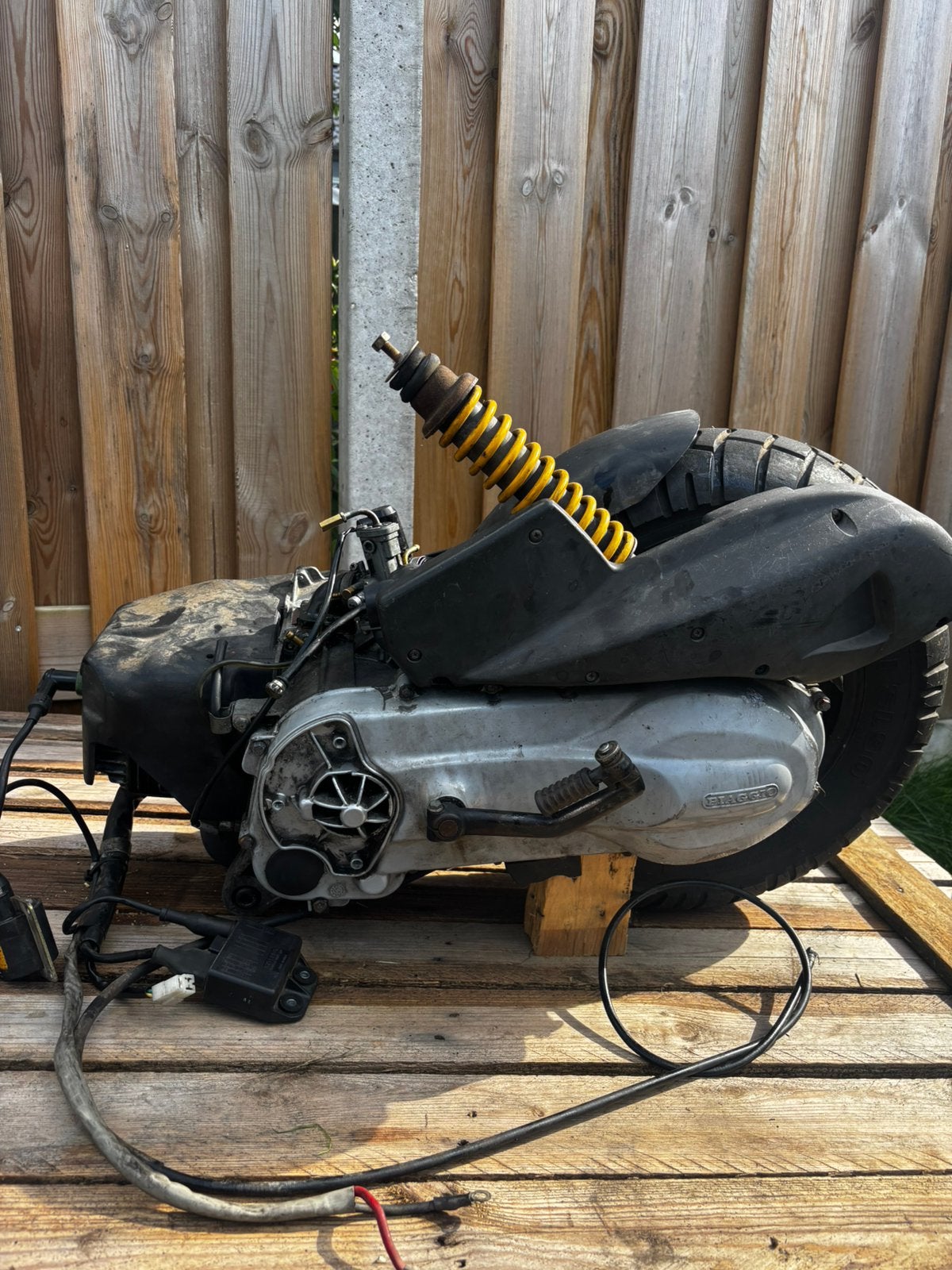 Piaggio typhoon 125cc motorblok plug and play, Ophalen of Verzenden