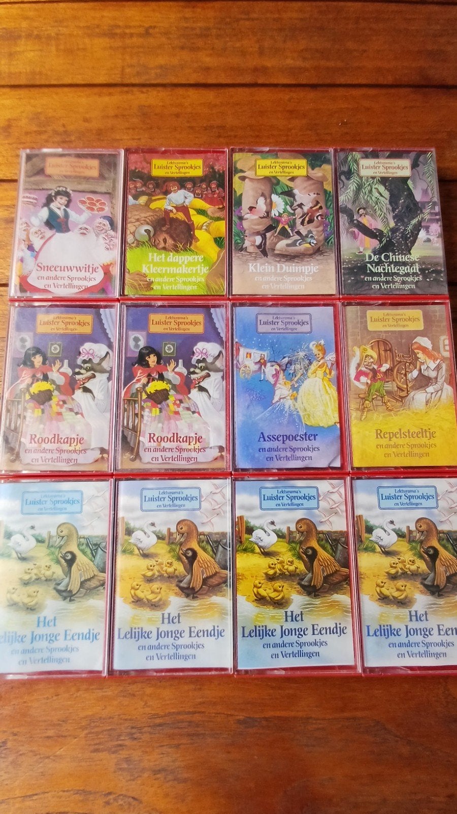 Lekturama Luister Sprookjes en Vertellingen Cassettes, Cd's en Dvd's, Cassettebandjes, Gebruikt, 2 t/m 25 bandjes, Kinderen en Jeugd