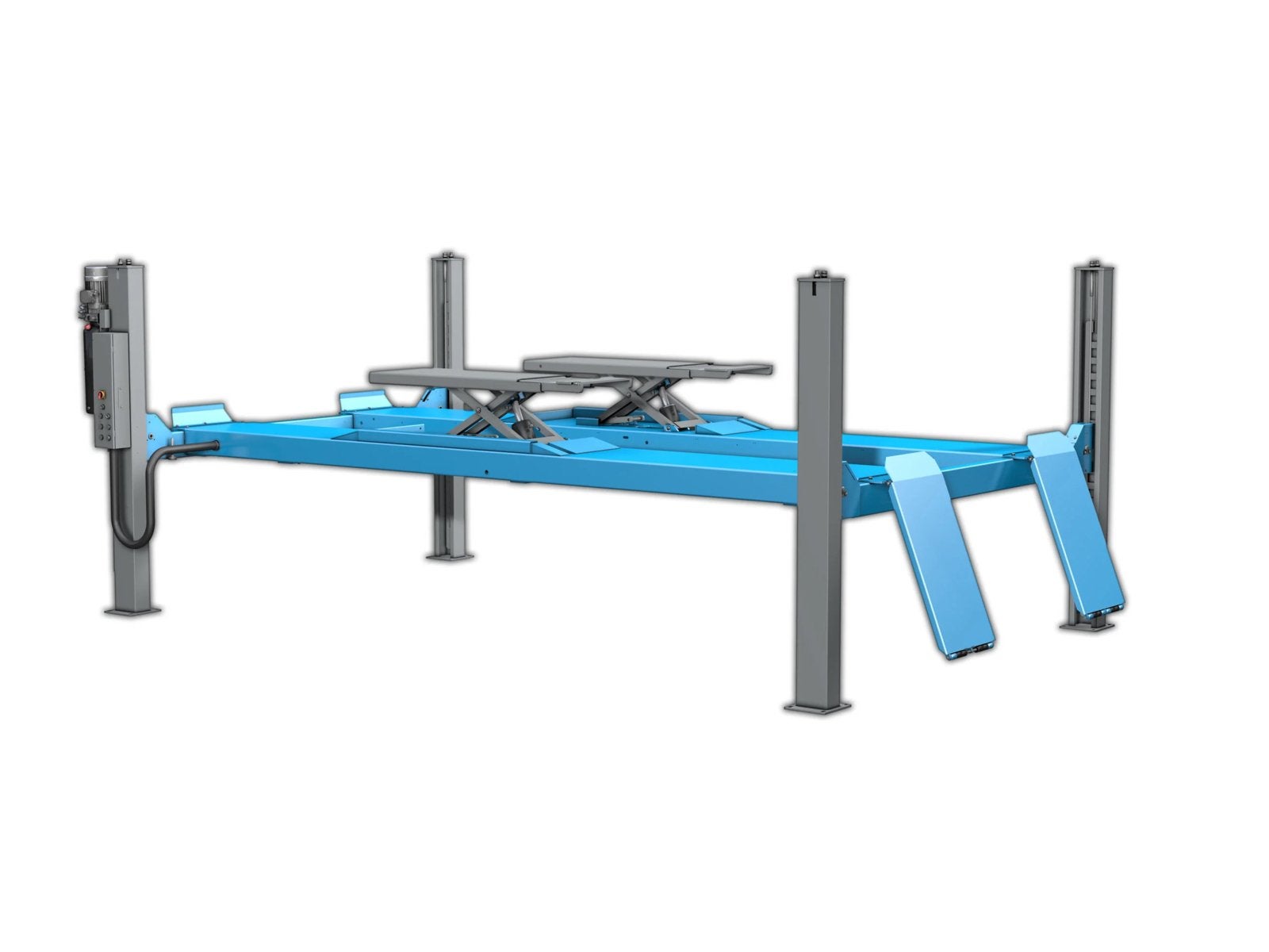 Wolf WL455WF 5,5 ton 4-koloms hefbrug met wielvrijhefsysteem, Auto diversen, Ophalen, Nieuw