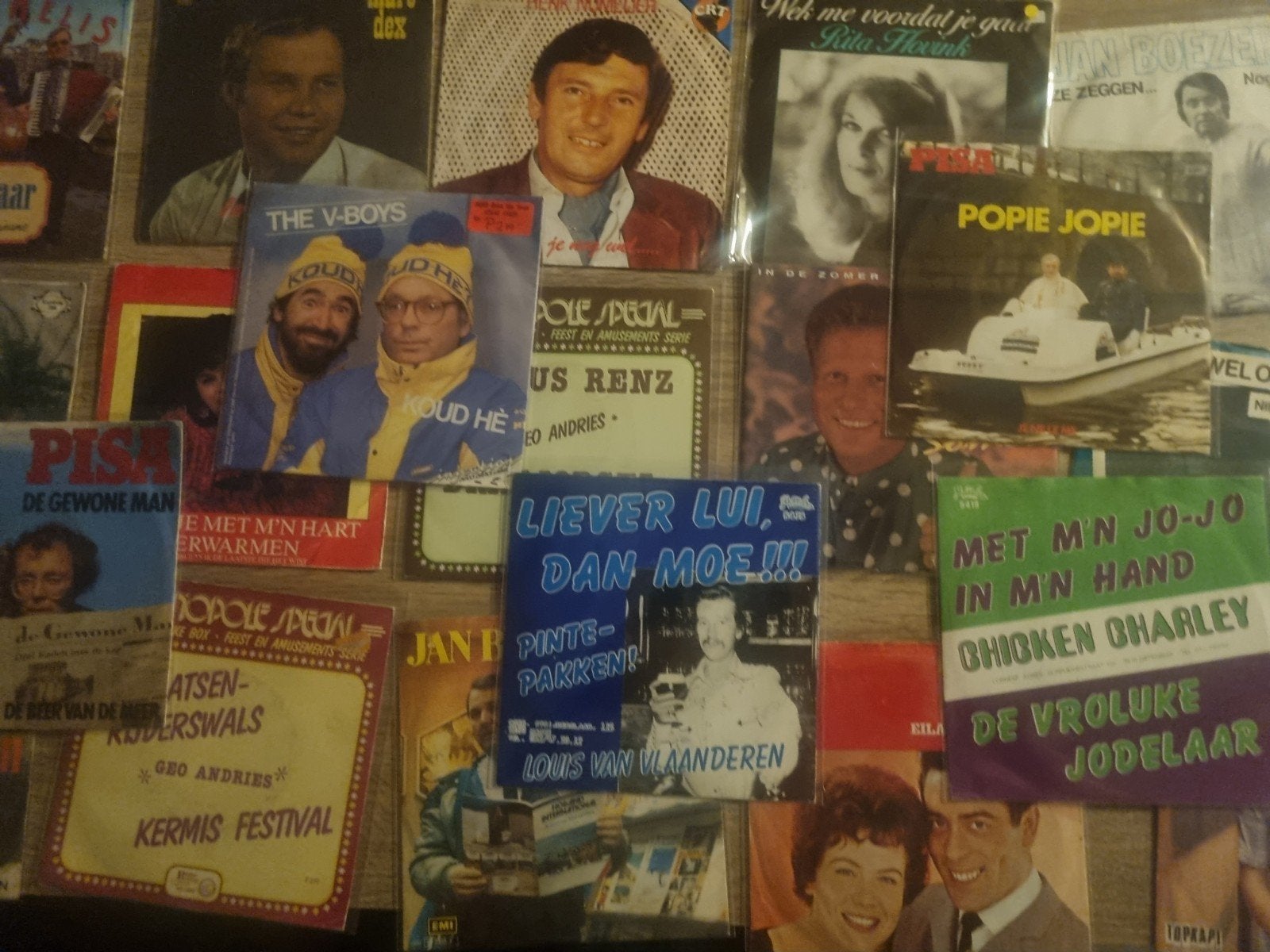 Kringloop Singles: Nederlands, Duits, Engels - €1 per stuk!, Ophalen, Gebruikt, 7 inch, EP