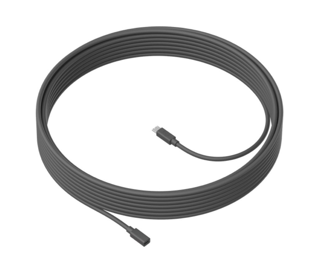 Logitech MeetUp Mic Extension Cable 10m 950-000005, Computers en Software, Logitech, Nieuw, Ophalen of Verzenden, ChromeOS