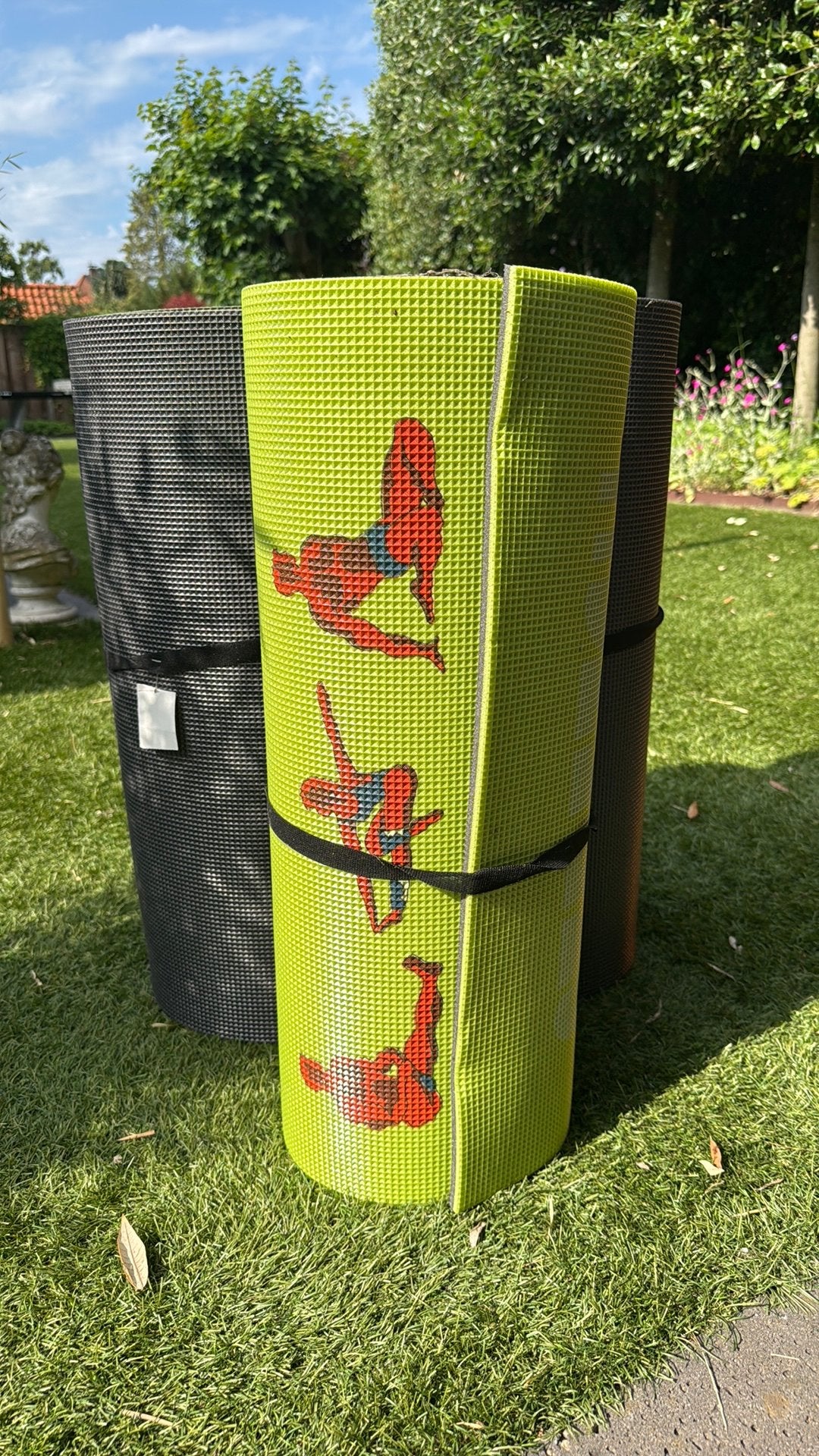 Yogamat piltesmat 3 stuks, Ophalen of Verzenden, Zo goed als nieuw, Yogamat