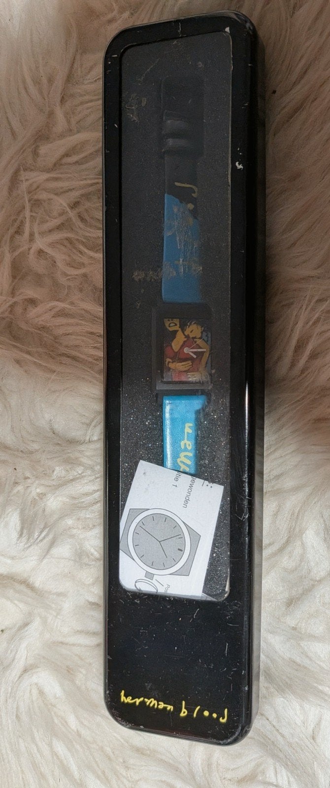 Herman Brood Swatch horloge in originele verpakking, Overige materialen, Polshorloge, Swatch, Nieuw