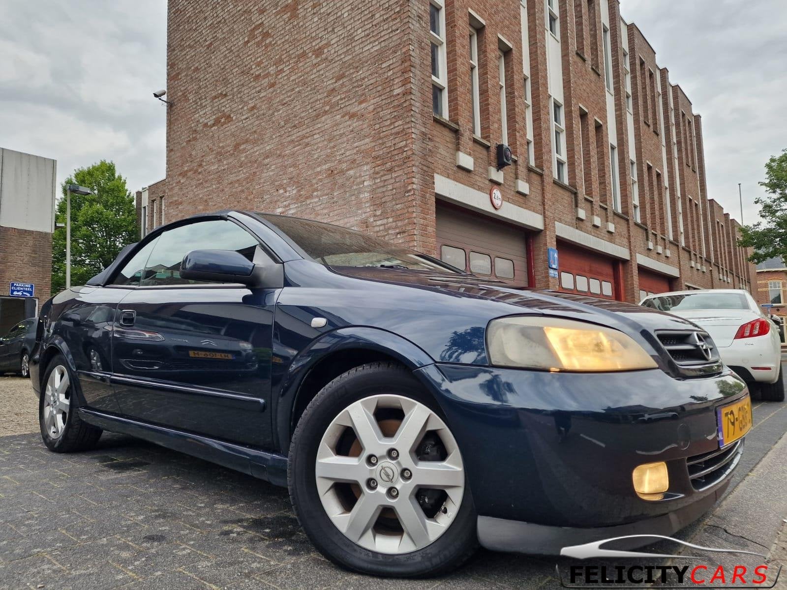Opel Astra Cabriolet 1.8-16V bertone leer sport, 125 pk, 1280 kg, 4 cilinders, Cabriolet