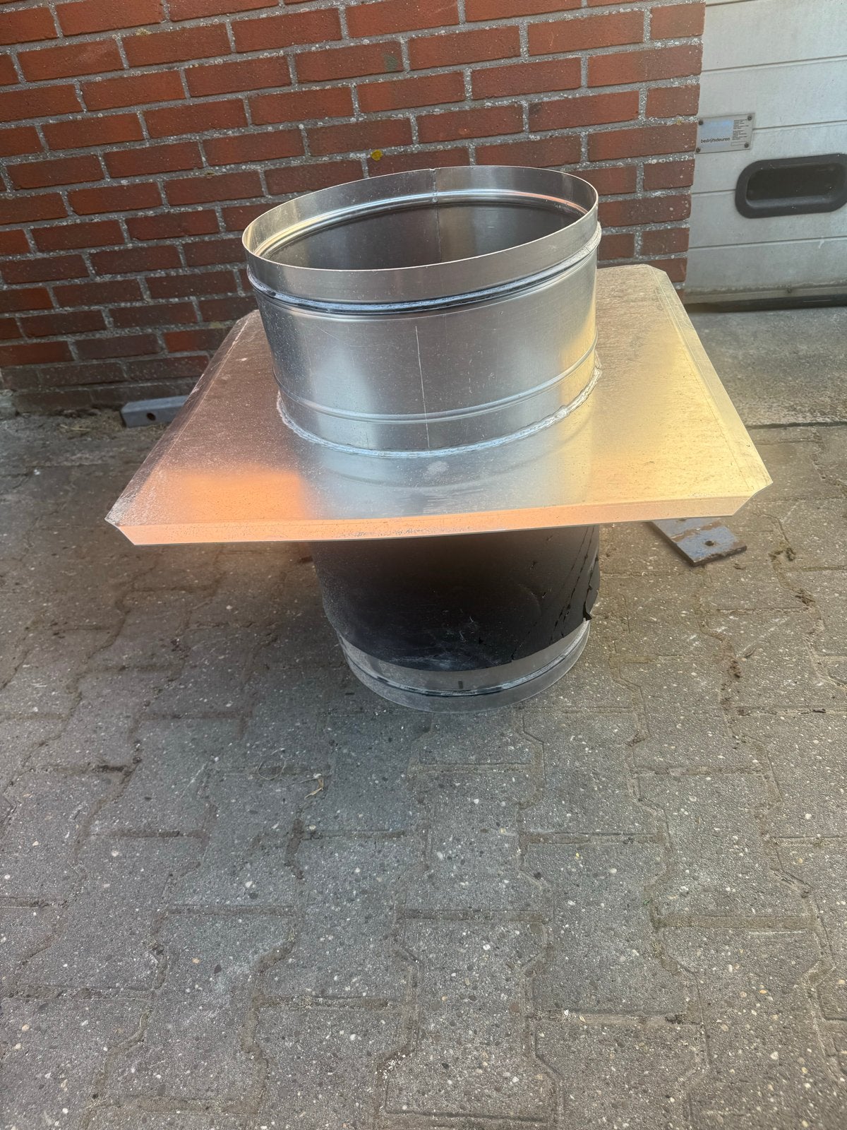 Dakdoorvoer 400 mm voor platdak, Ophalen of Verzenden, Nieuw